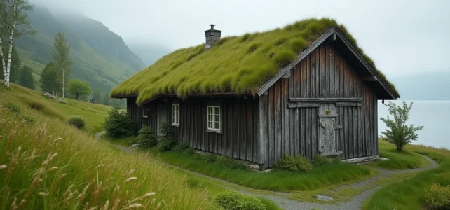 Les secrets des toits en herbe norvégiens : origine et bienfaits écologiques